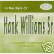 Country Karaoke Classics Hank Williams Sr Country Karaoke Classics Cdg Music Cd Sound_And_Recording_Equipment