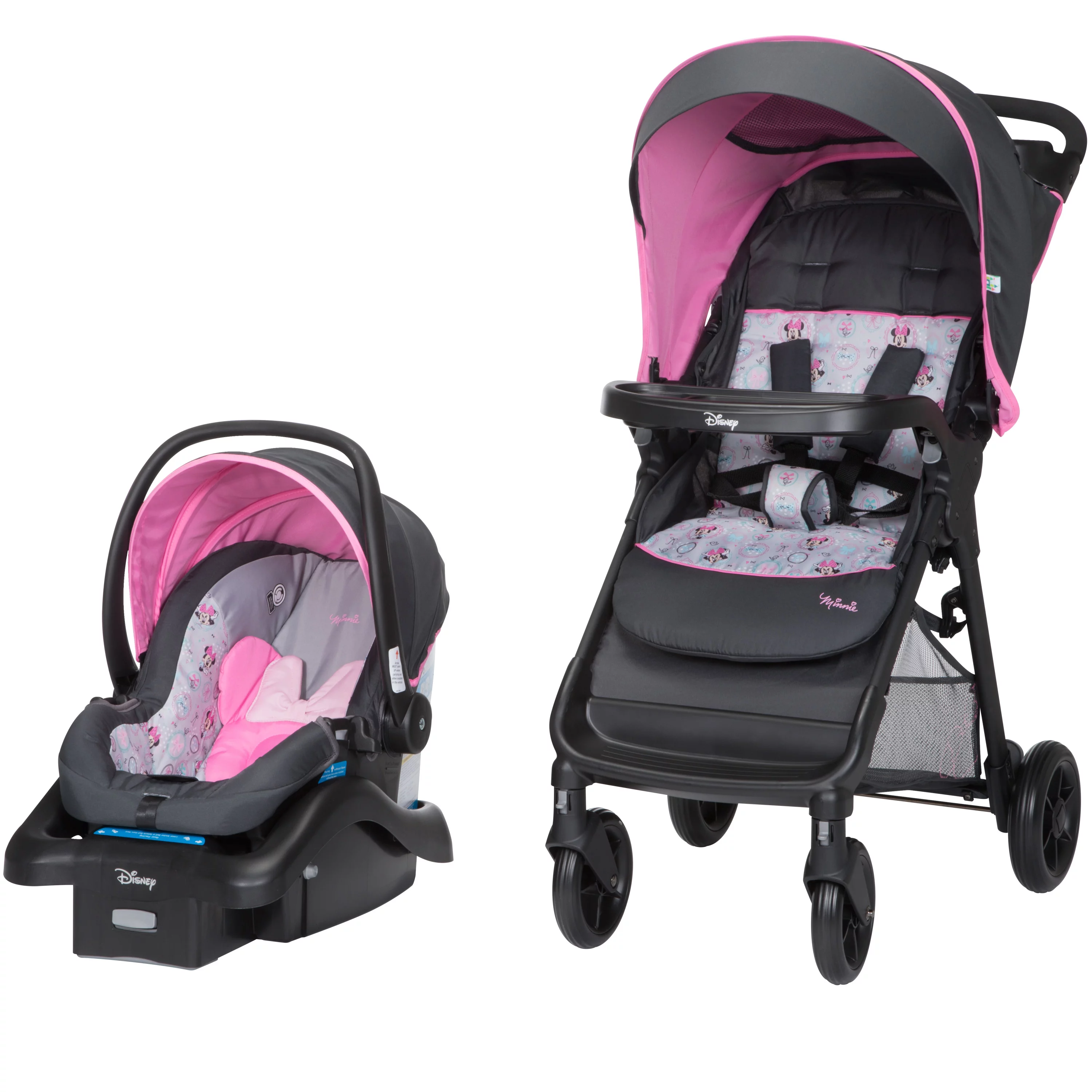 Disney Baby Minnie Mouse Smooth Ride Travel System
