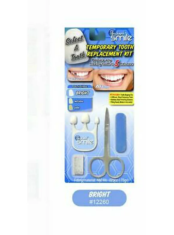 Select A Tooth Temporary Tooth Replacement Kit Bright Shade