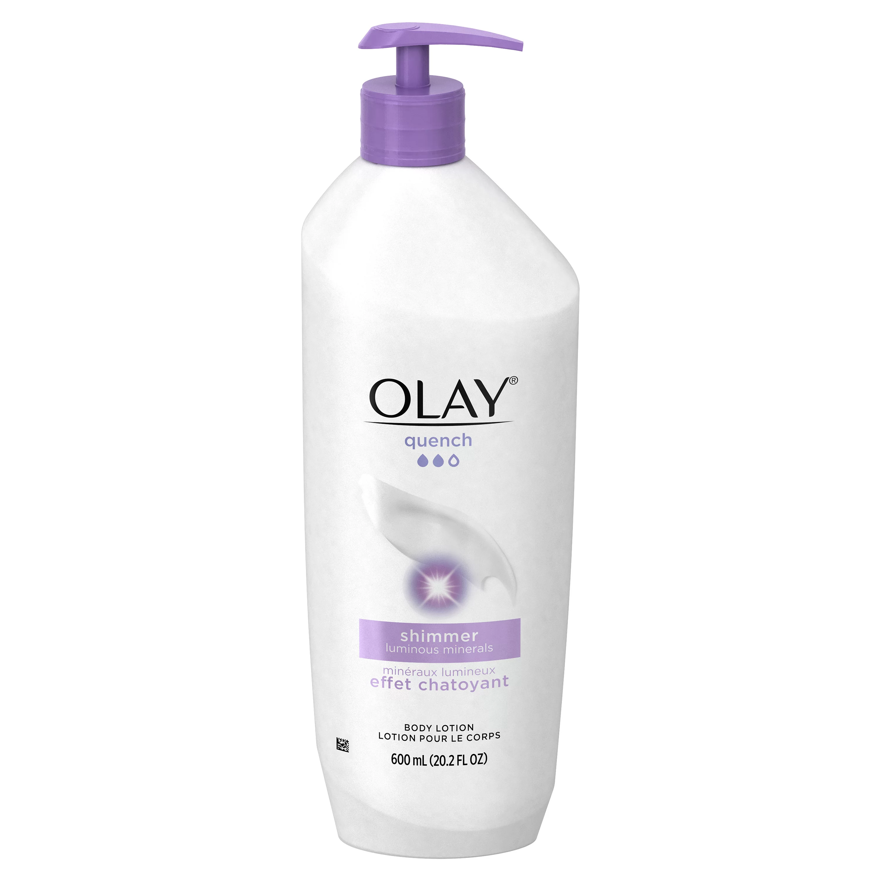 Olay Quench Shimmer Body Lotion for Women, 20.2 fl. Oz.
