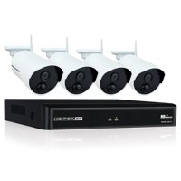 Night Owl 4 Channel 1080p Wireless Smart Security Hub with 4 x 1080p Infrared IP Cameras and 1 TB HDD