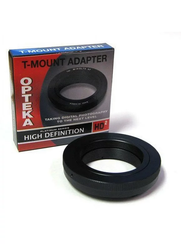 Opteka T-Mount Adapter for Nikon D3, D3S, D3X, D40, D40x, D50, D60, D70, D80, D90, D100, D200, D300, D300S, D700, D3000, D3100, D5000, D5100 and D7000 Digital SLR Cameras
