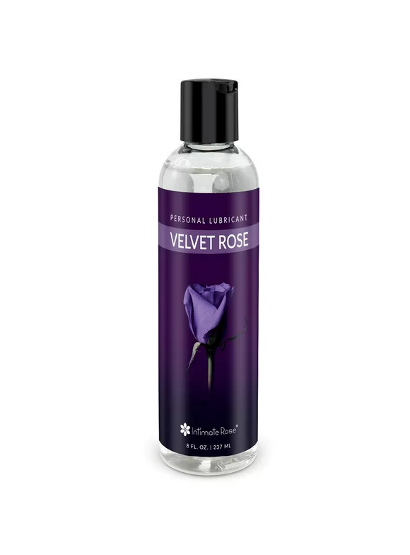 Intimate Rose Water Based Personal Lubricant Intimate His and Her Lube 8 fl oz