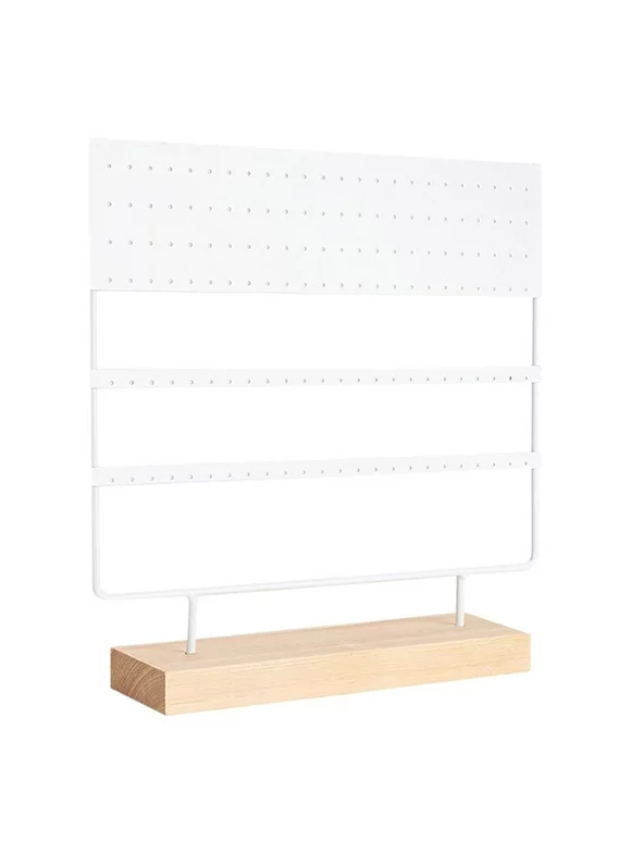 Earring Ear Studs Jewelry Stand Holder Organizer Display Rack for White