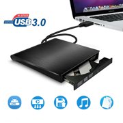 Ultra Slim External USB 2.0 DVD ROM Combo CD-RW Burner Drive For All Laptop PC