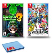 Nintendo Switch Luigi's Mansion 3 Bundle with Super Smash Bros. Ultimate
