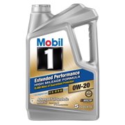 (3 Pack) Mobil 1 Extended Performance High Mileage Formula 0W20, 5 qt