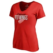 Detroit Red Wings Women's Nostalgia T-Shirt - Red