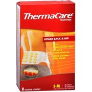 ThermaCare Heatwraps Small-Med Back & Hip 2 Each (Pack of 4)