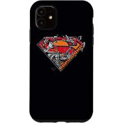 iPhone 11 Superman Breaking Chain Logo Case