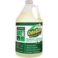 OdoBan Eucalyptus Multi-Purpose Cleaner Concentrate, Deodorizer and Disinfectant, 1 Gallon, ODO911062G4