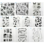 Alphabet Transparent Silicone Clear Rubber Stamps Sheet Cling Scrapbooking DIY