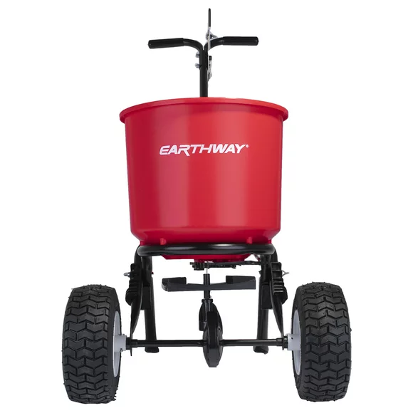 EarthWay Red 40lb Broadcast Spreader Fertilizer/Grass Seed 2600A Plus