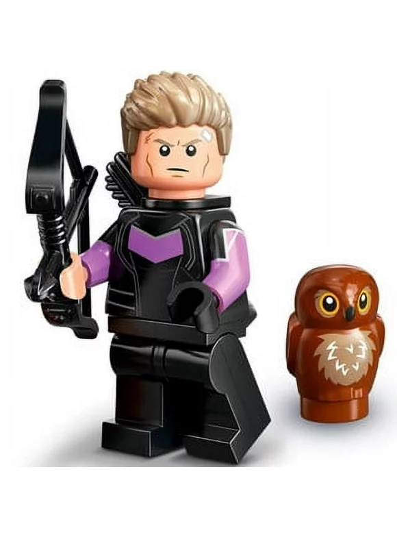 LEGO MiniFigures Marvel Series 2: Hawkeye - 71039 With Purple Cape