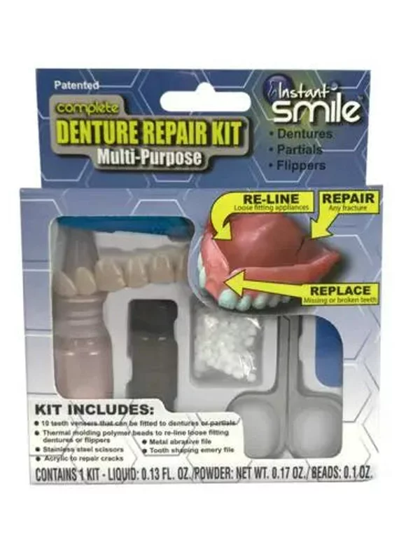 Instant Smile Complete Denture Repair Kit