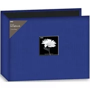 Fabric 3-Ring Binder Album With Window, 12" x 12"
