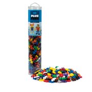 Plus-Plus - Open Play Building Set - 240 pc Basic Mix Tube - Construction Building STEM | STEAM Toy, Interlocking Mini Puzzle Blocks for Kids