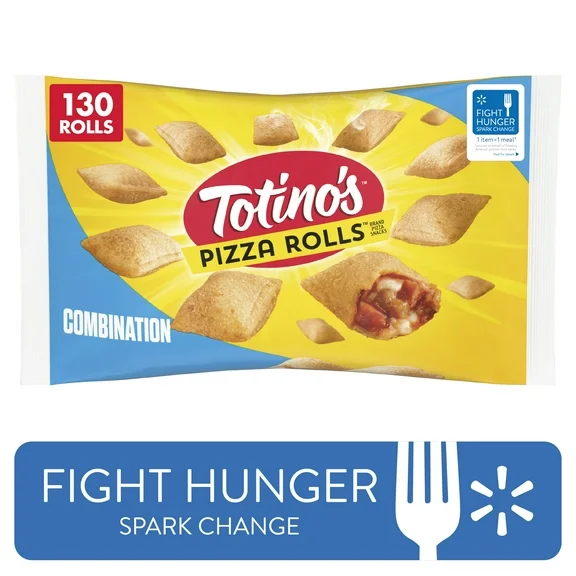 Totino's Pizza Rolls, Combination, Frozen Snacks, 63.5 oz, 130 ct