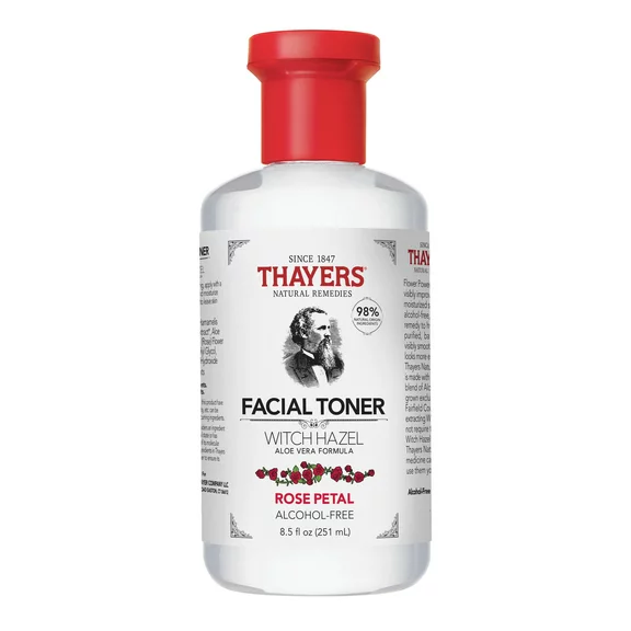 Thayers Witch Hazel Rose Petal Facial Toner, 8.5 fl oz