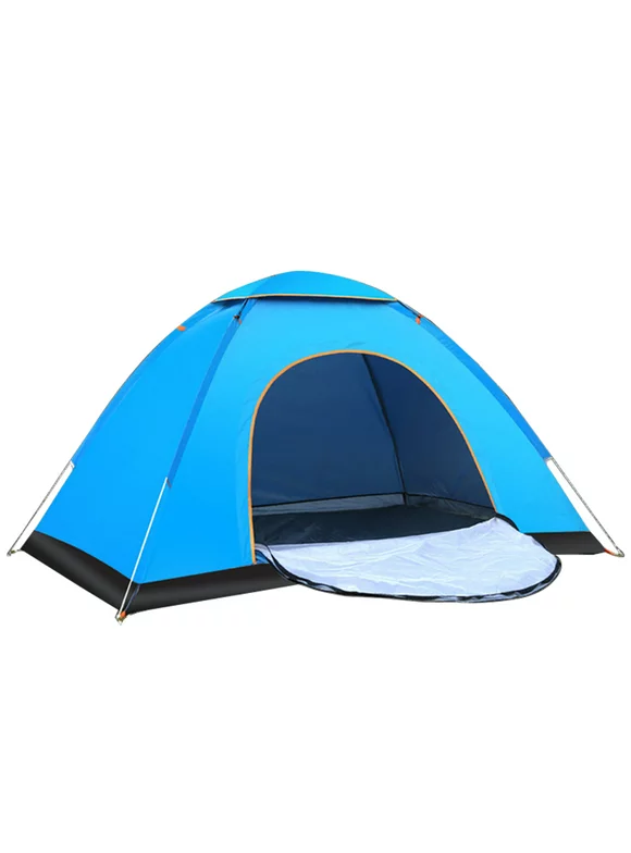 Instant Automatic Pop up Camping Tent for 1-2 Persons Portable Waterproof UVA Protection Perfect for Beach Outdoor Traveling Hiking Camping Hunting Fishing