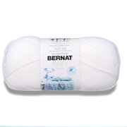 Bernat Baby Sport Soft Big Ball White Yarn, 1 Each