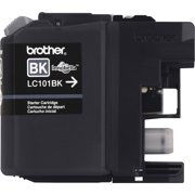 Brother Genuine Standard Yield Black Ink Cartridge, LC101BK, Replacement Black Ink, Page Yield Up To 300 Pages, LC101
