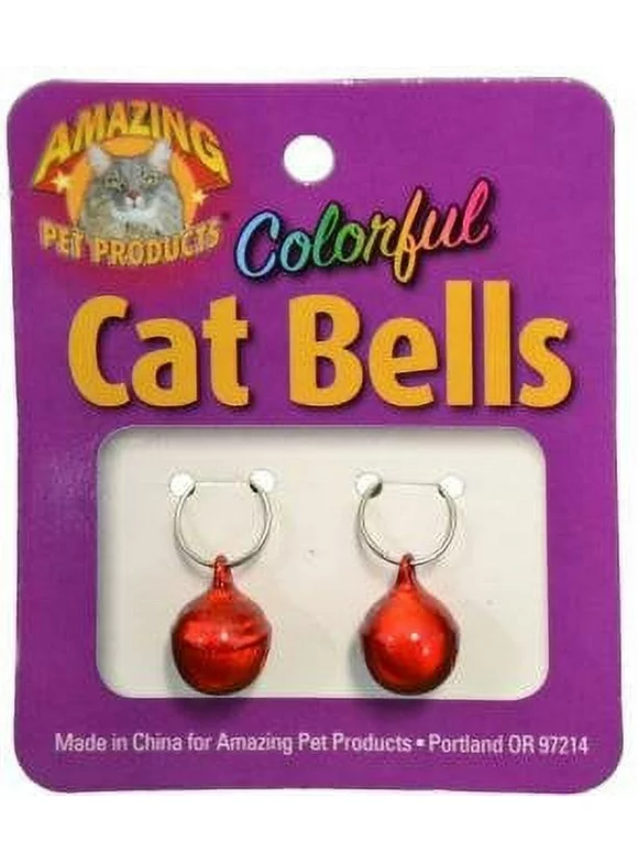 Colorful Cat Bells 14mm - Colors Vary Multi-Colored