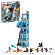 LEGO Marvel Avengers: Avengers Tower Battle 76166 Brick Building Toy with Action Scenes (687 Pieces)
