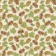 David Textiles Cotton 36" x 44" Mountain Pines & Lodge Quilting Fabric, per Yard