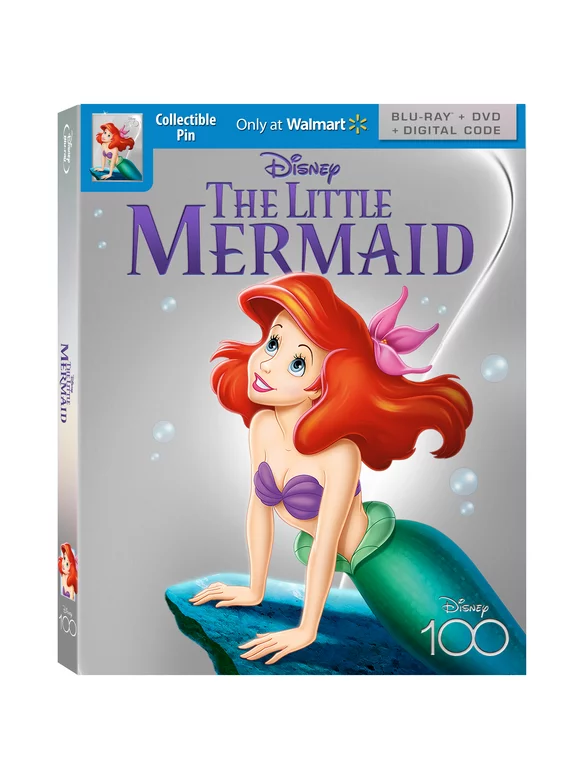The Little Mermaid - Disney100 Edition DX Offers Mall Exclusive (Blu-Ray + DVD + Digital Code)