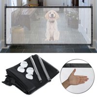 Pet Dog Gate Safe Guard Mesh Net Safety Barrier/Fences Install Anywhere Safety Enclosure Folding Pet Isolation Net
