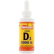 Sundance Vitamin D3 Liquid, 5000 IU, 2 Fl. Oz.