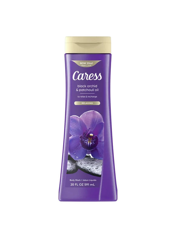 Caress Body Wash Black Orchid & Patchouli Oil, 20 fl oz