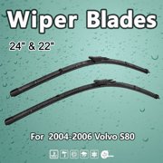 24"+ 22"  Windshield Wiper Blades for 2004-2006 VOLVO S80