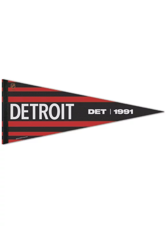 WinCraft Detroit Red Wings 12'' x 30'' Team Special Edition Premium Pennant