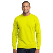 Port & Company Mens Big And Tall Shrink Resistant T-Shirt, Safety Green, 4XLT, Style, PC55LST