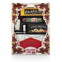 Hillshire Farm Marble Cheese Board Holiday Gift Box, Assorted Meat & Cheese, 10.2oz., 5 Piece