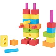 Spark. Create. Imagine. Foam Peg Building Block Toy Play Set, 100 Pieces