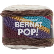 Bernat Acrylic Pop! Yarn (140 g/5 oz), Hot Chocolate