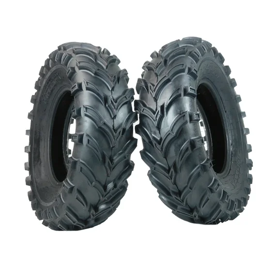 MASSFX MS 25x8-12 ATV/UTV 6 Ply Front Tires with 1/2" Tread Depth - 2 Pack (MS25812)