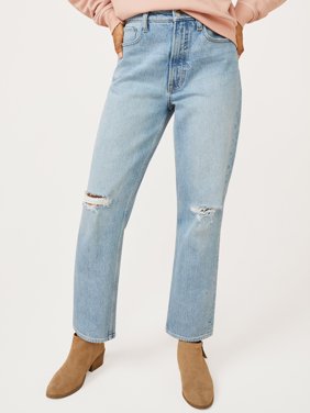 Free Assembly Women's Original 90's Straight Jeans