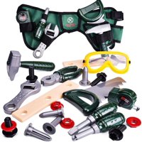 Kids Tool Set-23 Pieces, Including Pretend Play Construction Tool Accessories and a Reinforced Kids Tool Belt