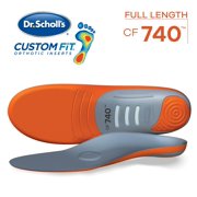 Dr. Scholl's Custom Fit Orthotics Full Length CF 740FL, 1 Pair