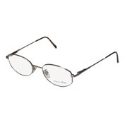 New Marcolin Village 33 Womens/Ladies Oval Full-Rim Taupe Affordable Adjustable Nosepads Frame Demo Lenses 49-19-140 Spring Hinges Eyeglasses/Eye Glasses