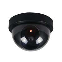 Indoor/ Outdoor Monitoring Wireless Fake Camera Matte Infrared Security Camera Fake Dome Dummy Camera Household Closed Circuit Monitoring Camera