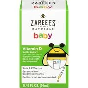 Zarbee's Naturals Baby Vitamin D Supplement Drops, 0 .47 fl oz