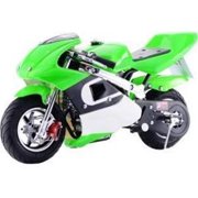 MotoTec GBmoto Gas Pocket Bike 40cc 4-Stroke Mini Motorcycle Green