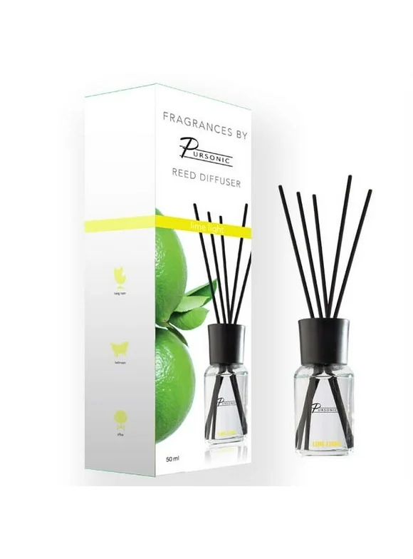 Pursonic RDLL50 Reed Diffusers - Lime Light, 1.7 Oz