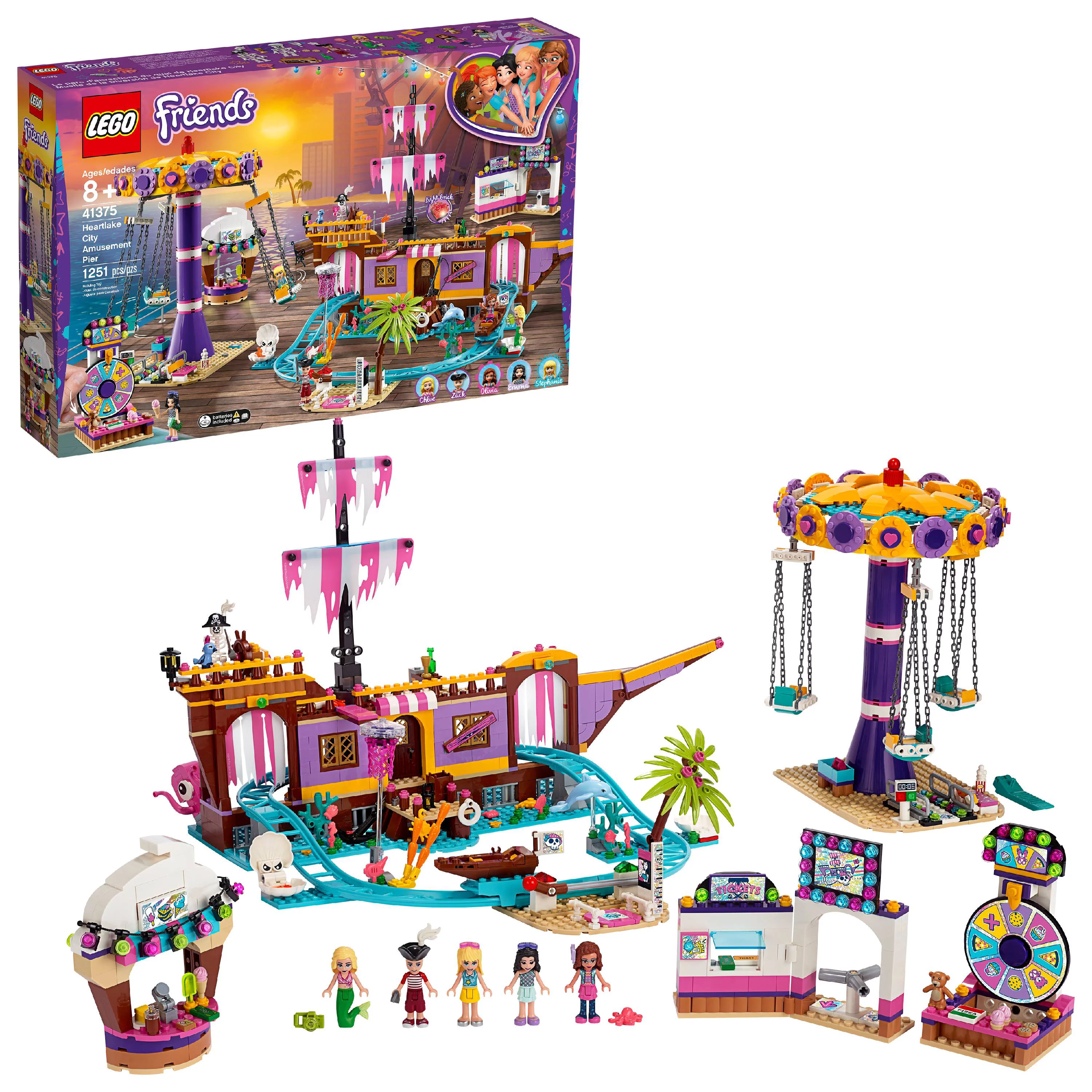 LEGO Friends Heartlake City Amusement Pier 41375 Building Kit