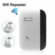 Super Boost WiFi, WiFi Range Extender-Up to 300Mbps-Repeater, WiFi Signal Booster, Access Point-Easy Set-Up-2.4G Network with Integrated Antennas LAN Port & Compact Designed Internet Booster